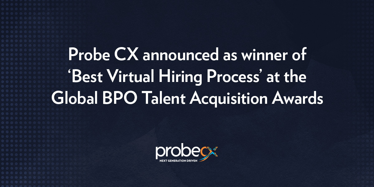 Probe: ‘Best Virtual Hiring Process’ 2021