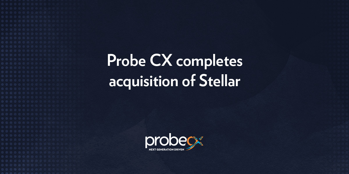 Probe CX completes acquisition of Stellar