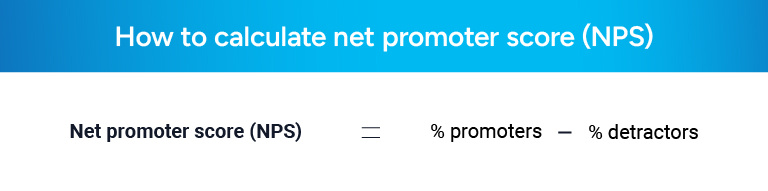 How to calculate Net promoter score (NPS)