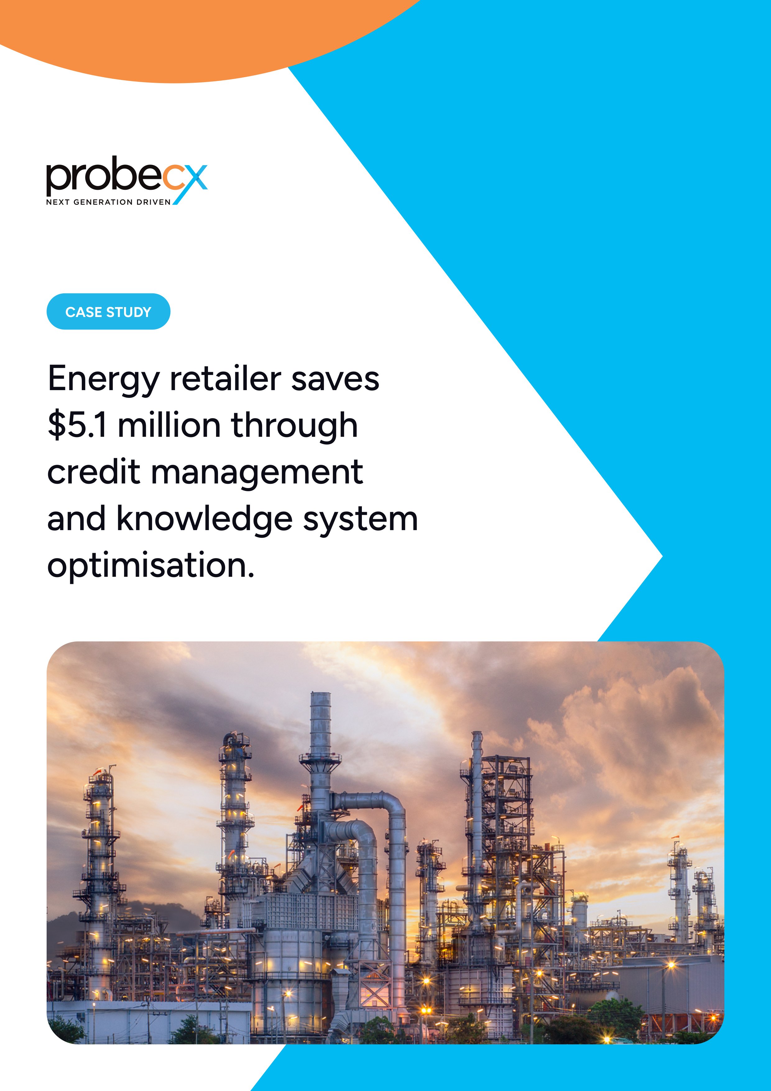 Energy retailer saves $5.1 million through credit management and knowledge system optimisation