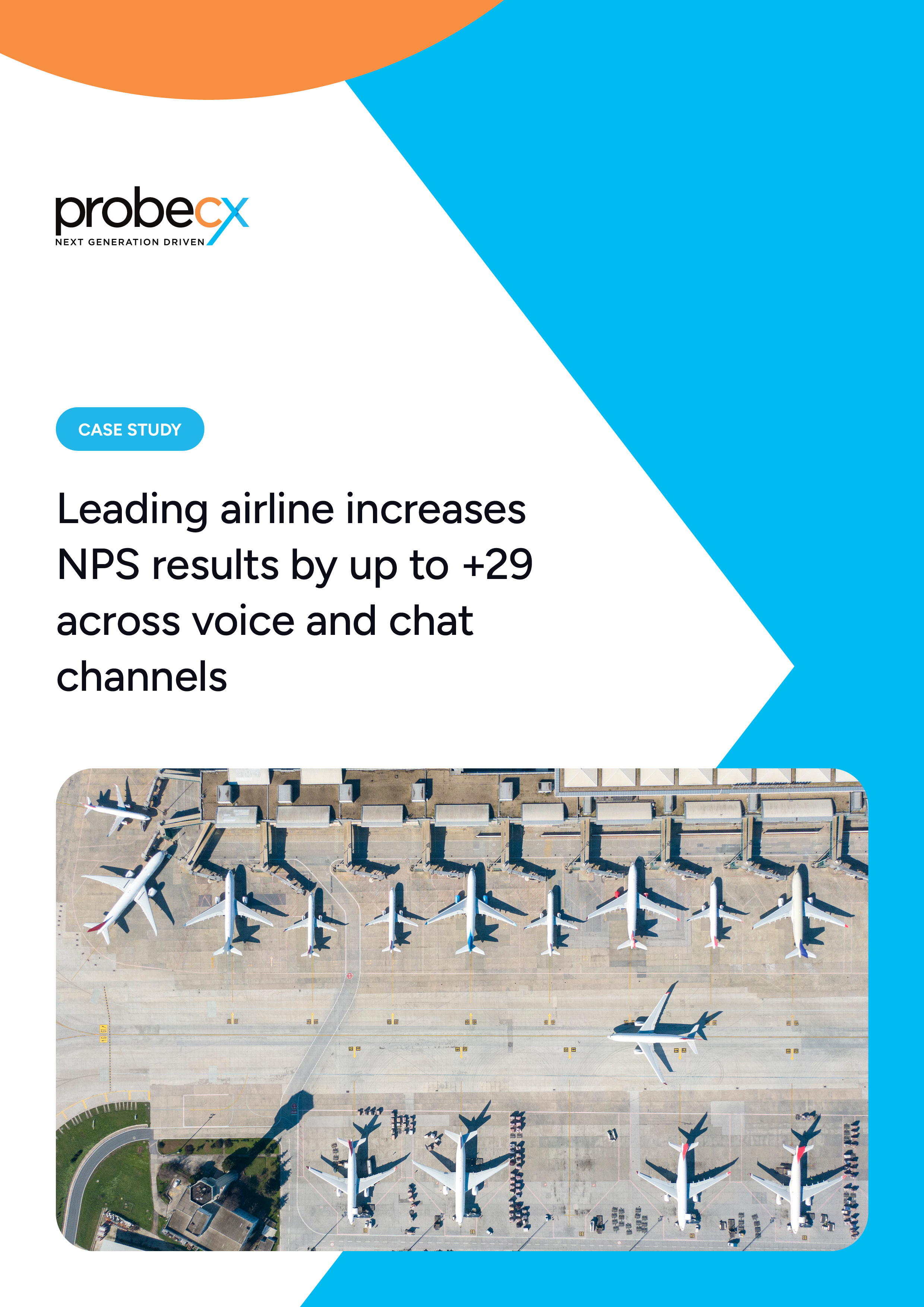 Leading airline increases NPS results by up to +29 across voice and chat channels